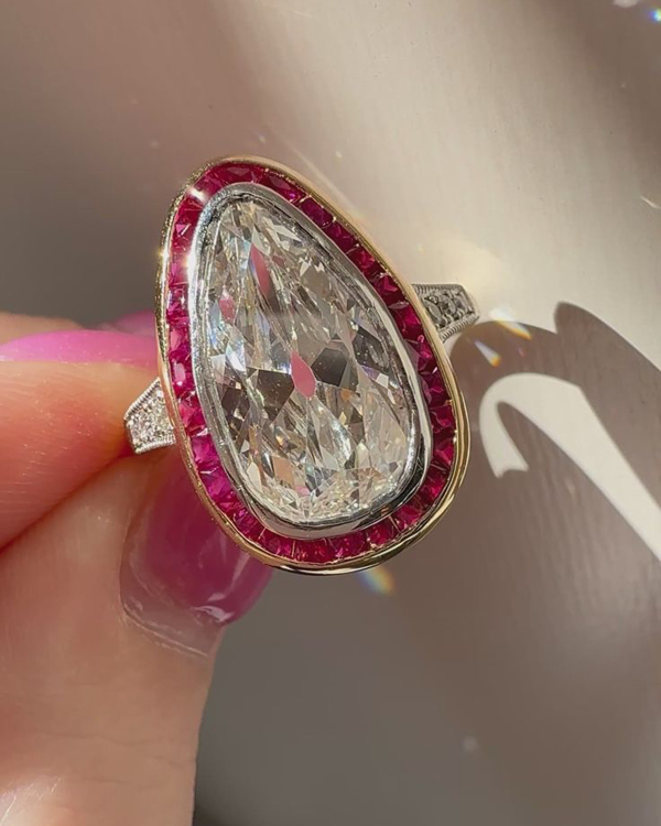 60 Color Diamond & Gemstone Engagement Rings