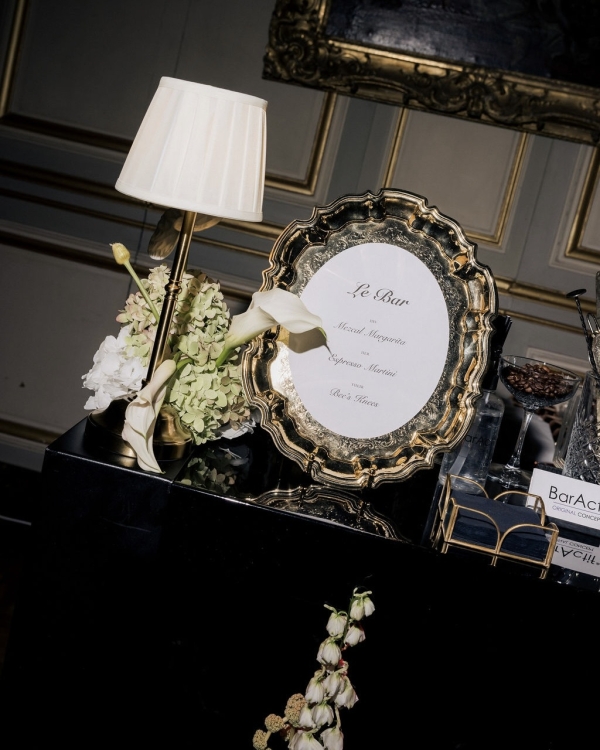 An Intimate Parisian Wedding Amidst an Elegant Château Garden