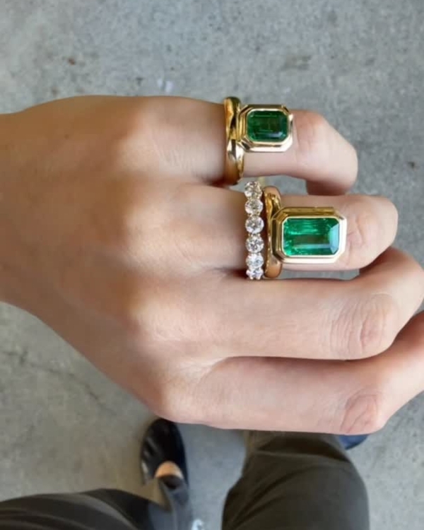 60 Color Diamond & Gemstone Engagement Rings