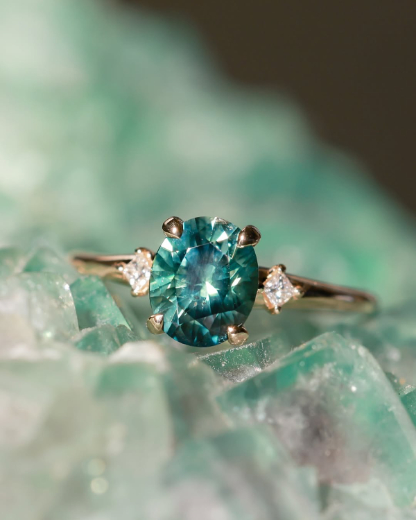 60 Color Diamond & Gemstone Engagement Rings