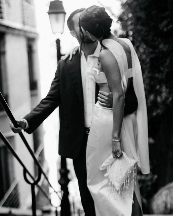 An Intimate Parisian Wedding Amidst an Elegant Château Garden