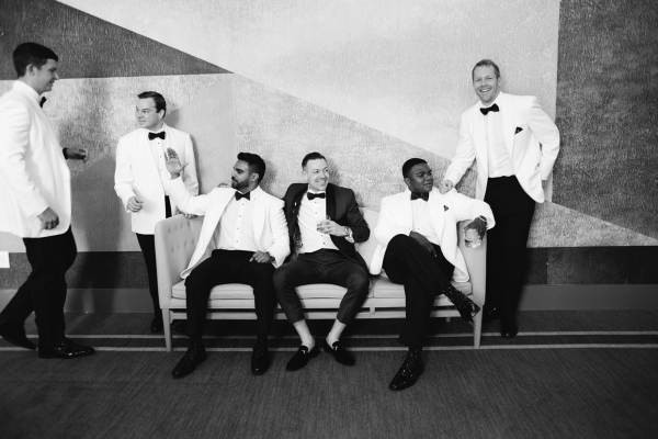 Black & White Wedding at Mountain Shadows