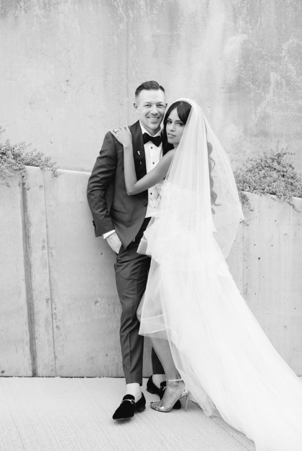 Black & White Wedding at Mountain Shadows