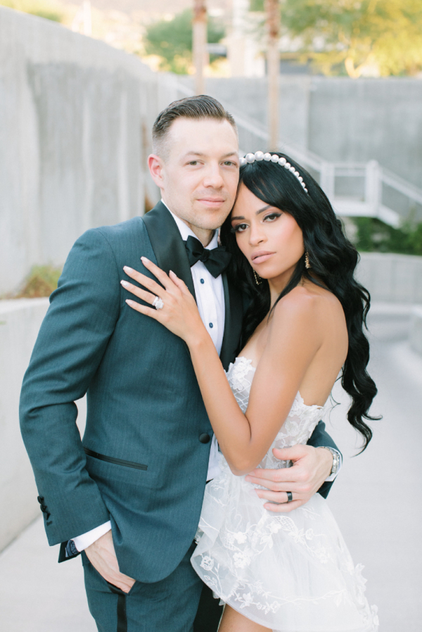 Black & White Wedding at Mountain Shadows