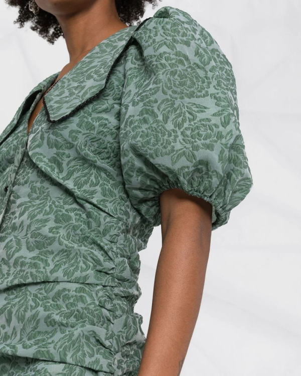 Floral Fashion Trends 2022 - 2023 | Floral Design Clothes and Shoes | Top of the Best Dresses, Crop Tops