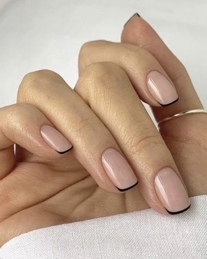 26 French Manicure Ideas | Summer French Tips Designs | White Nails & With Color | Diagonal French