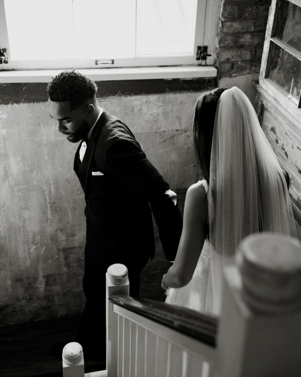 Wedding in Race and Religious Venue | Photos | Real Wedding: Kendra & Malik
