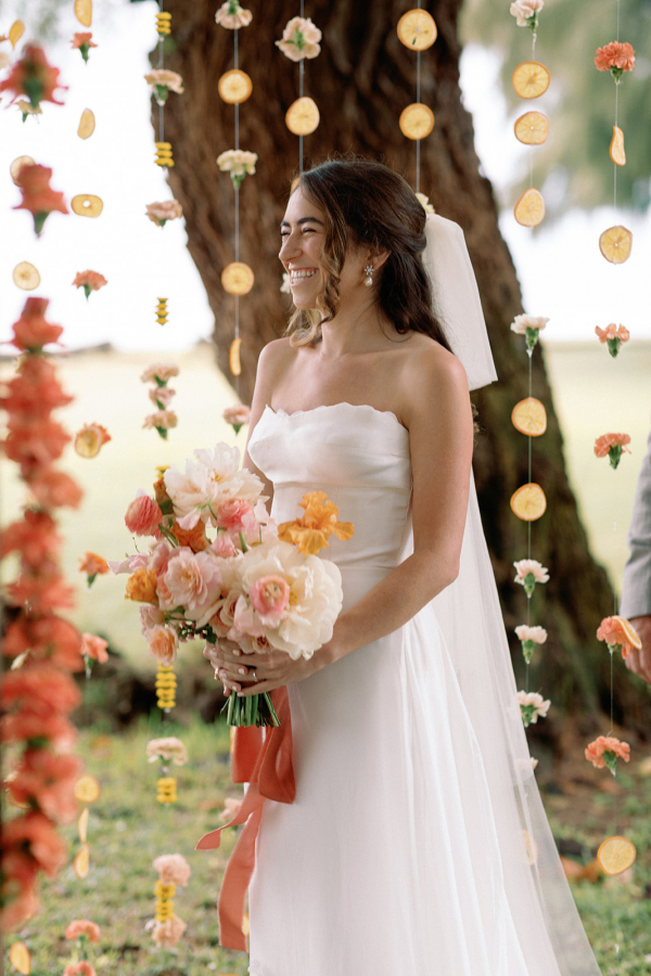 Yael and Wiz's Outdoor Wedding at Waimea Plantation Cottages | Hawaii Wedding Photo| Wedding Venues in Kauai