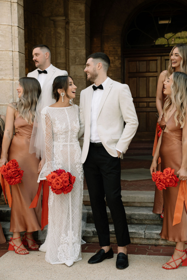 Mediterranean but Romantic Wedding at the University of WA, Photos