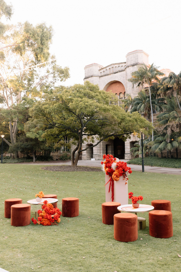 Mediterranean but Romantic Wedding at the University of WA, Photos