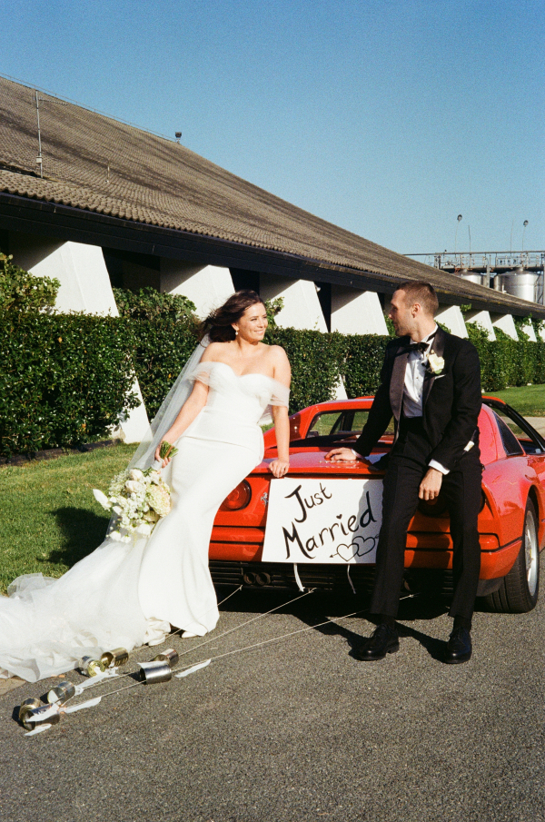 Wedding at Mitchelton Wines in Nagambie, Victoria | Wedding Concept, Dress and Heartwarming Wedding Details