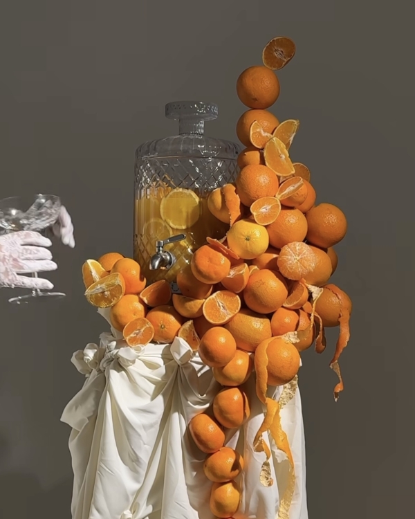 Knotted Table Linen for Wedding Event Design