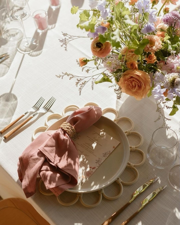 40 Wedding Table Setting Ideas
