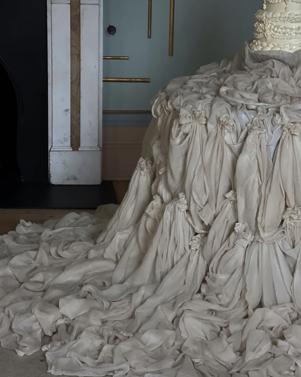 Knotted Table Linen for Wedding Event Design