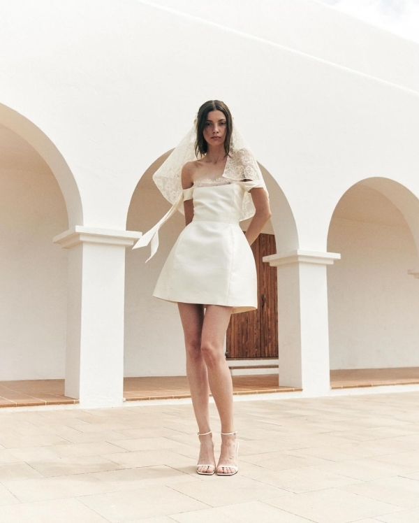 Stylish Bridal Mini Dresses