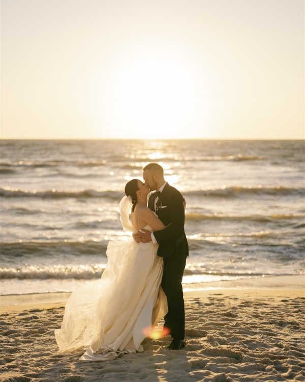 Ethereal Beach Wedding in Florida | Real Wedding: Katie & Alex