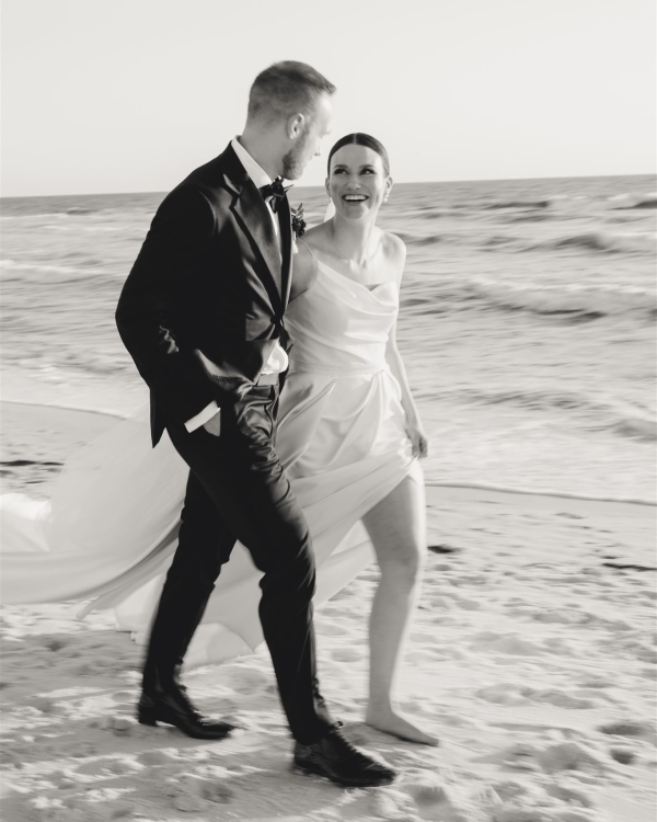 Ethereal Beach Wedding in Florida | Real Wedding: Katie & Alex