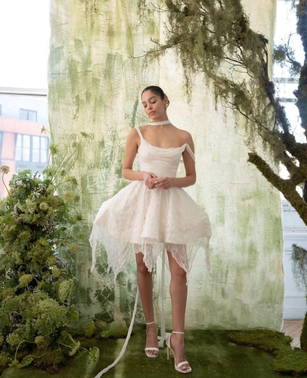 Stylish Bridal Mini Dresses