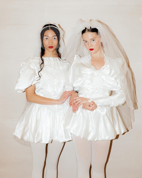 Stylish Bridal Mini Dresses