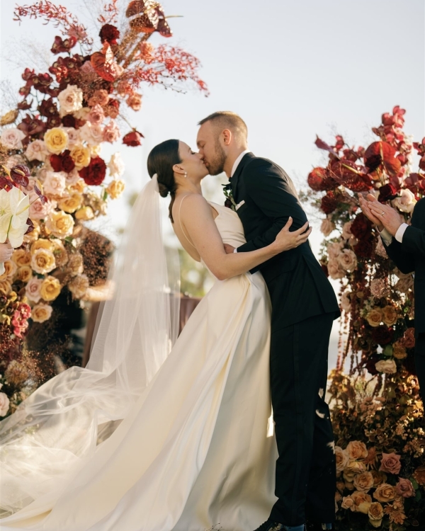 Ethereal Beach Wedding in Florida | Real Wedding: Katie & Alex