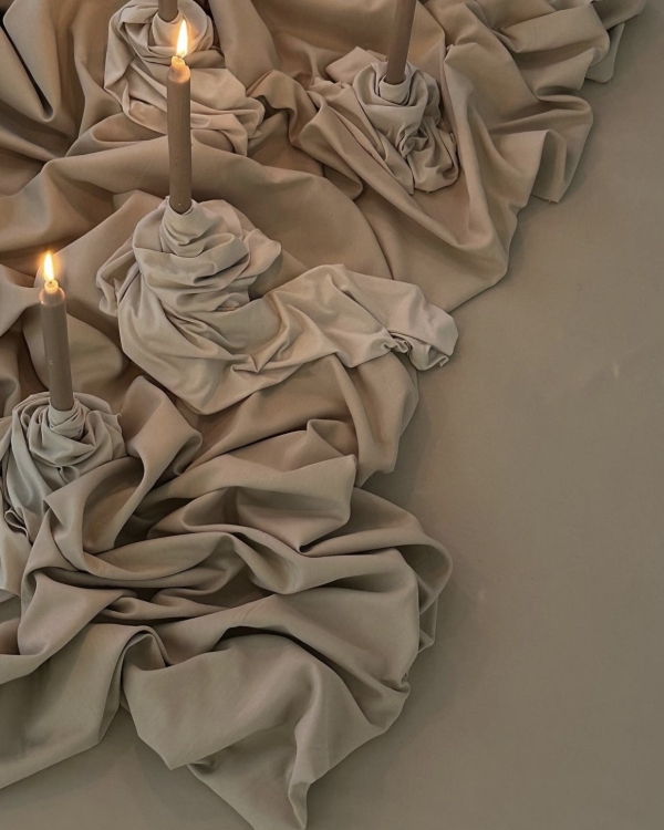 Knotted Table Linen for Wedding Event Design