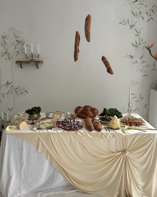 Knotted Table Linen for Wedding Event Design