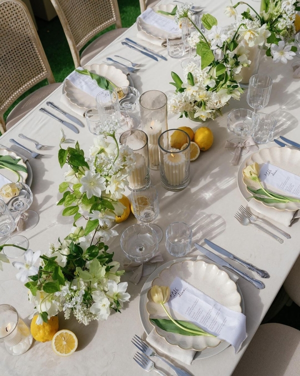 40 Wedding Table Setting Ideas
