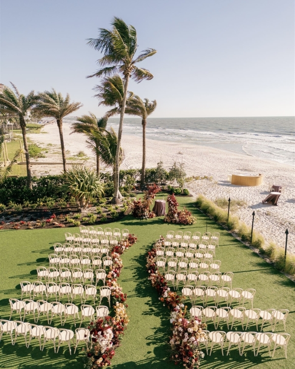 Ethereal Beach Wedding in Florida | Real Wedding: Katie & Alex