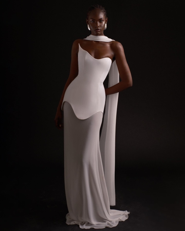 Trend: Neck Scarf Bridal