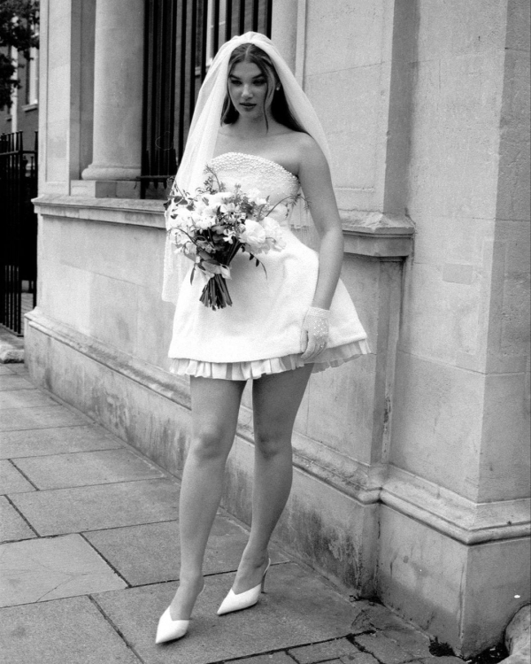 Stylish Bridal Mini Dresses