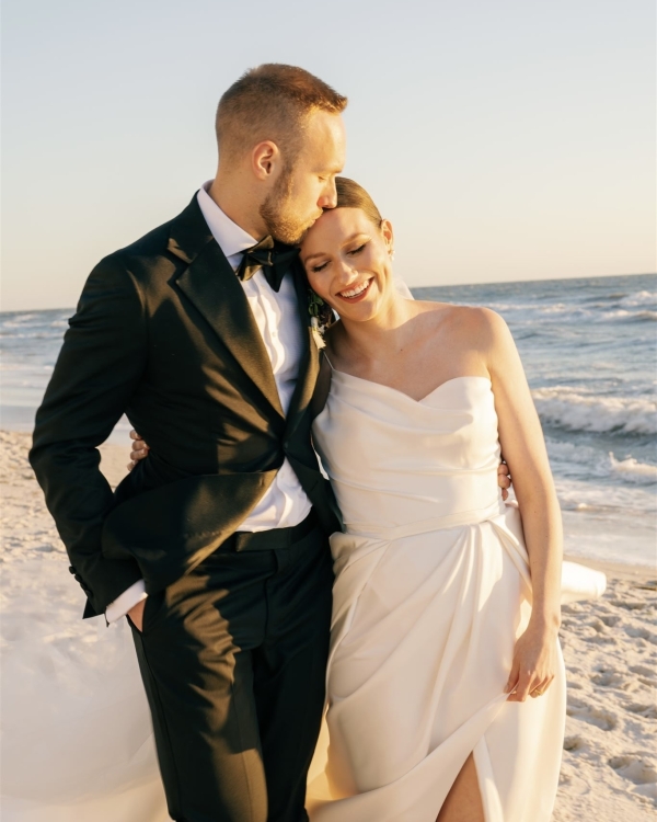 Ethereal Beach Wedding in Florida | Real Wedding: Katie & Alex