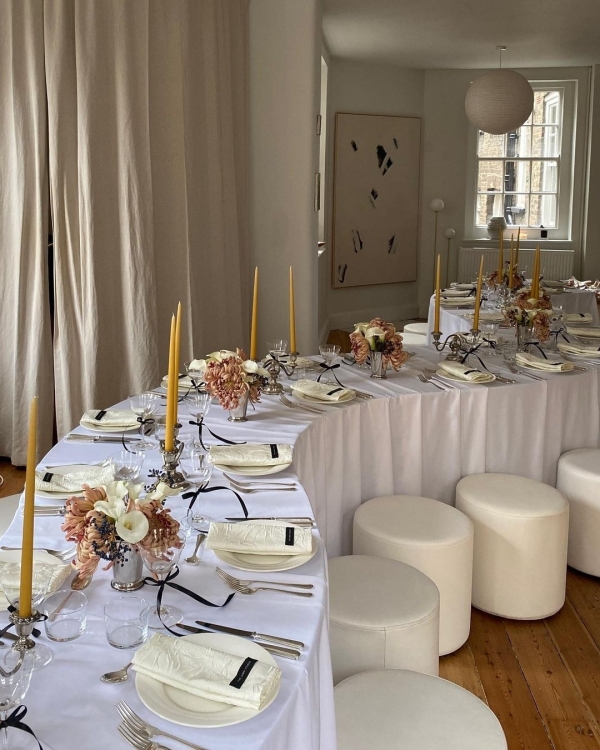 Trend: Curved Tablescapes