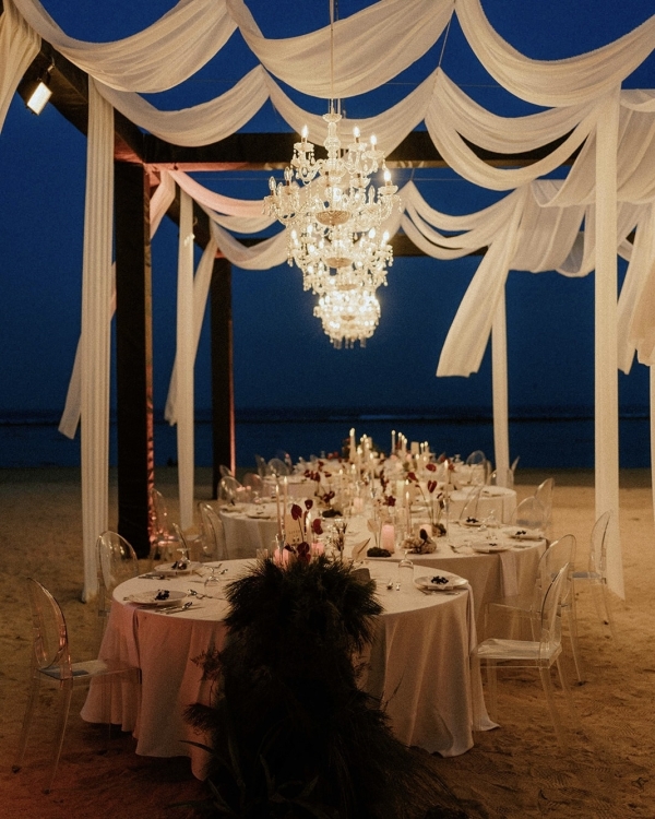 A Chic & Spiritual Bali Beach Wedding with Custom Couture and Cultural Touches