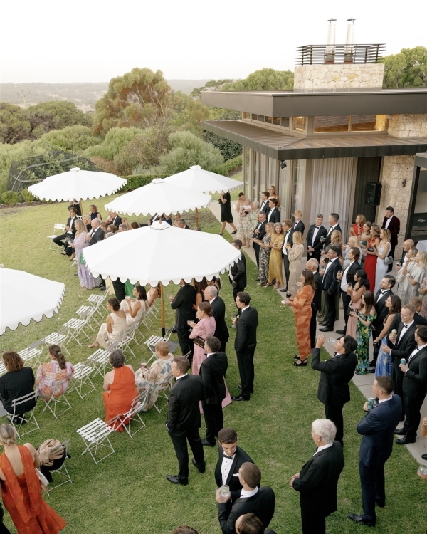 A Joyful & Elegant Seascape Wedding in Western Australia