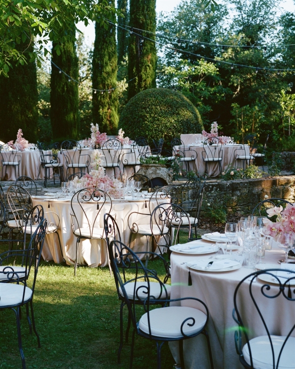 A Danielle Frankel Bride’s Tuscan Wedding in a Medieval Castle