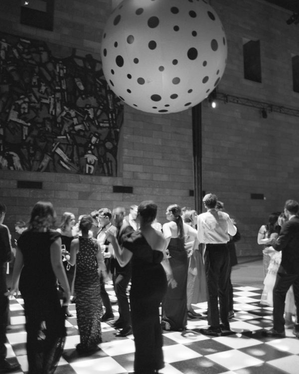 Inside a Daringly Colorful & Cool Wedding at a Melbourne Art Gallery