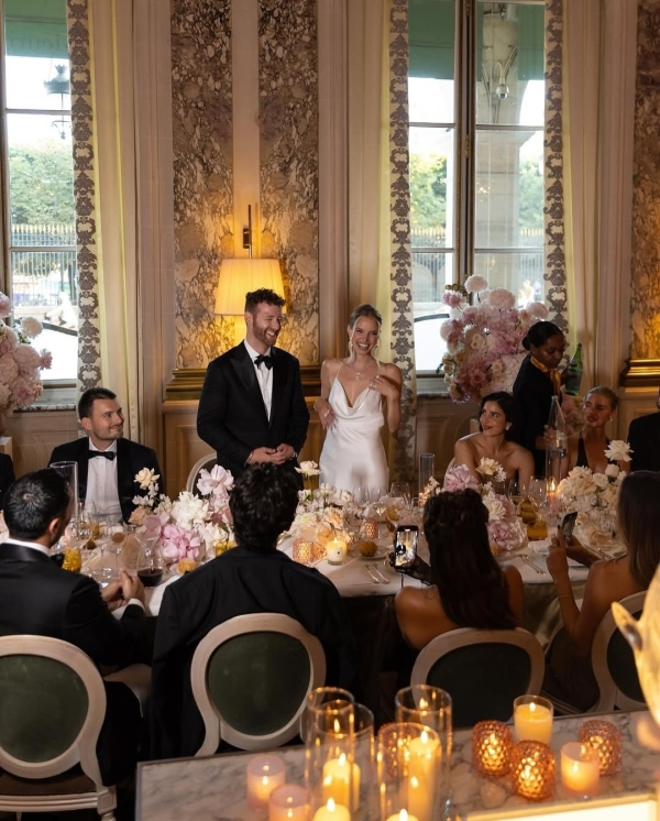 Leonie Hanne’s Chic Paris Engagement Party at Le Meurice