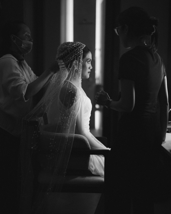 A Chic & Spiritual Bali Beach Wedding with Custom Couture and Cultural Touches