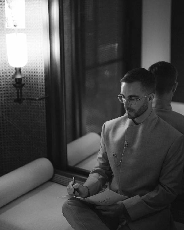 A Chic & Spiritual Bali Beach Wedding with Custom Couture and Cultural Touches