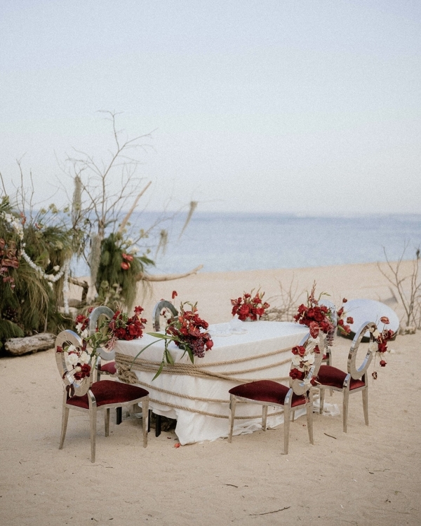 A Chic & Spiritual Bali Beach Wedding with Custom Couture and Cultural Touches