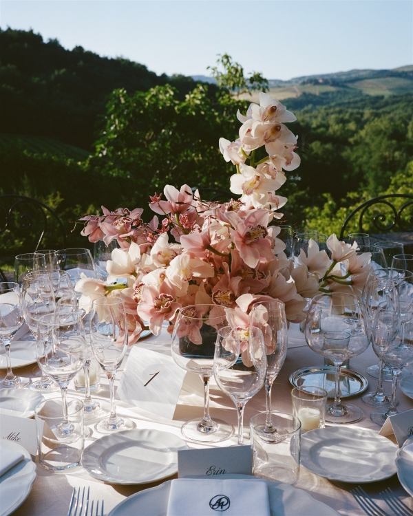 A Danielle Frankel Bride’s Tuscan Wedding in a Medieval Castle