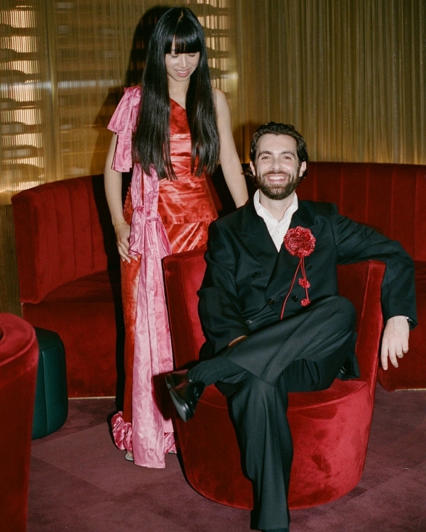 Inside a Daringly Colorful & Cool Wedding at a Melbourne Art Gallery