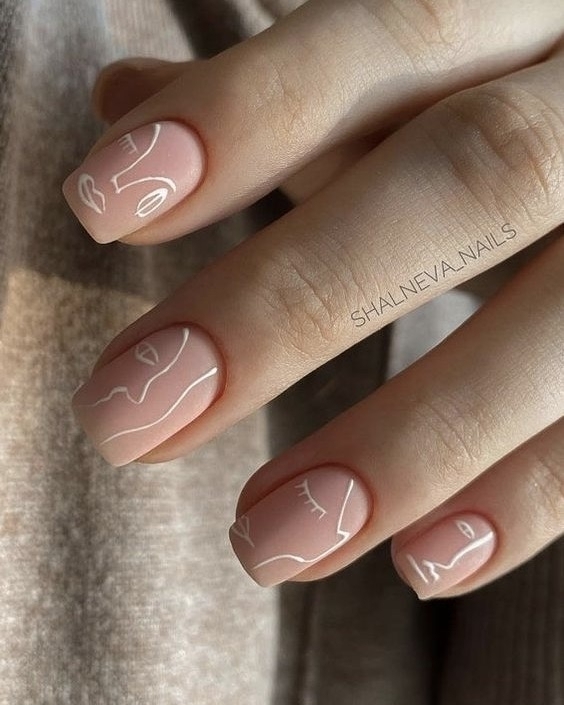 Wedding Nails Ideas 2023 | Natural, Nude Nails Ideas For Summer | Wedding Gel Manicure