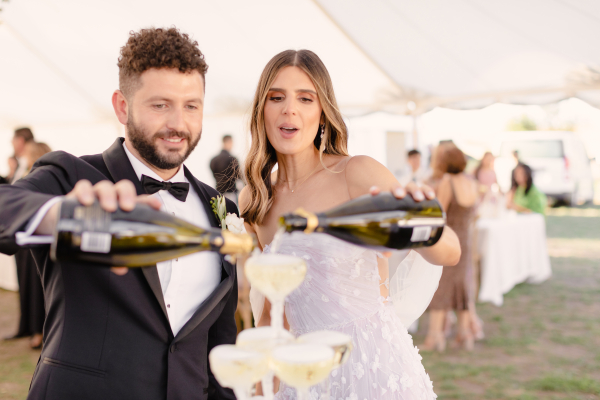 Elegant Wedding of Therese & Daniel on the Plains of Barun | Outdoor Travel-Ispired Wedding Venues of Melbourne