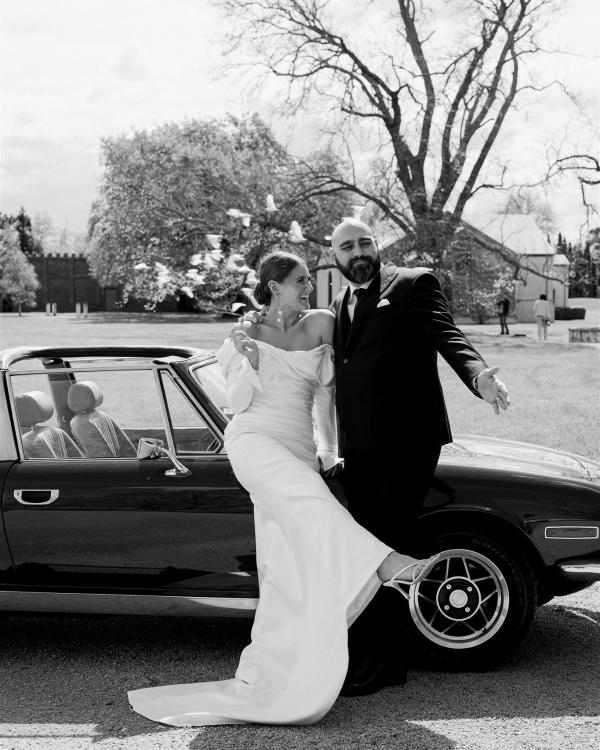 Stylish Wedding with an Italian Aesthetic at Stones of the Yarra Valley in Coldstream, Victoria