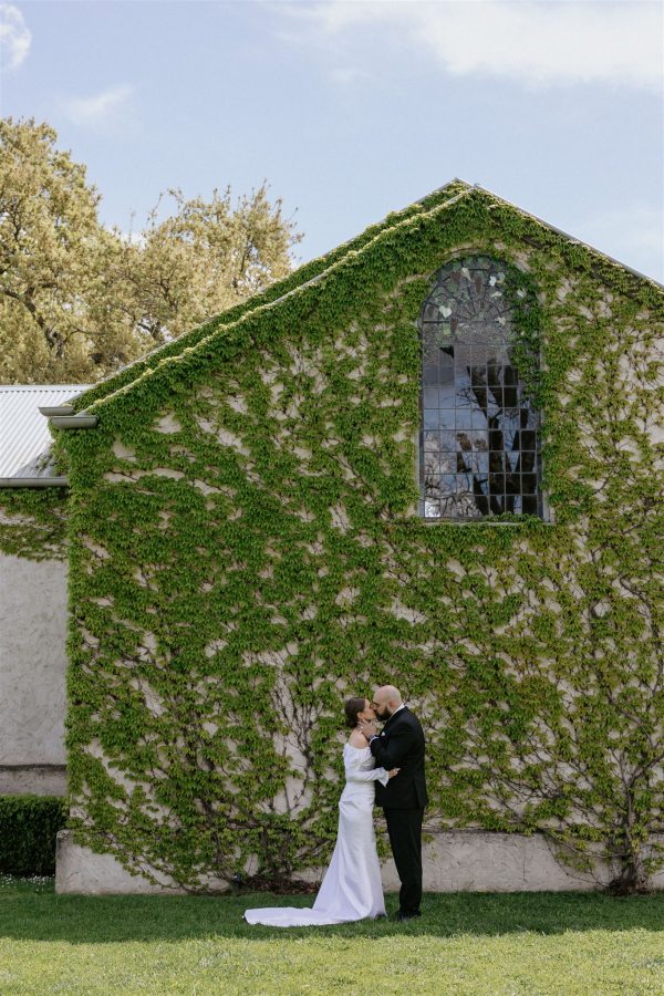 Stylish Wedding with an Italian Aesthetic at Stones of the Yarra Valley in Coldstream, Victoria