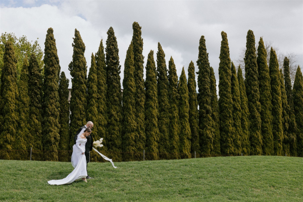 Stylish Wedding with an Italian Aesthetic at Stones of the Yarra Valley in Coldstream, Victoria