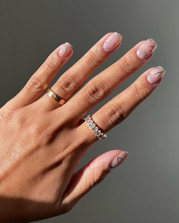 26 Best Minimalist Nail Design Ideas for Wedding | Minimalist Gel Manicure