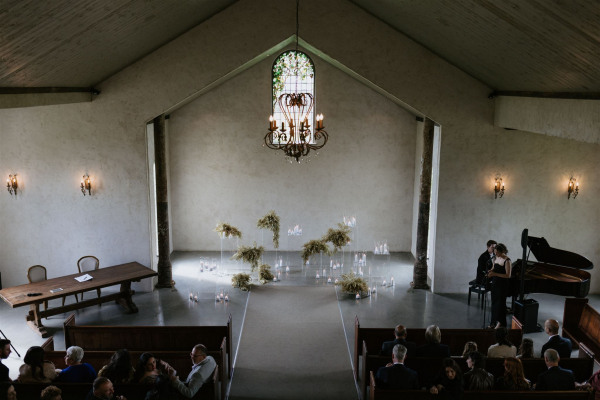 Stylish Wedding with an Italian Aesthetic at Stones of the Yarra Valley in Coldstream, Victoria