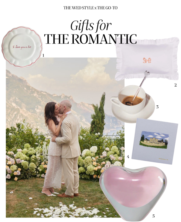 The Wed Style X The Go-To: Wedding Gift Guide